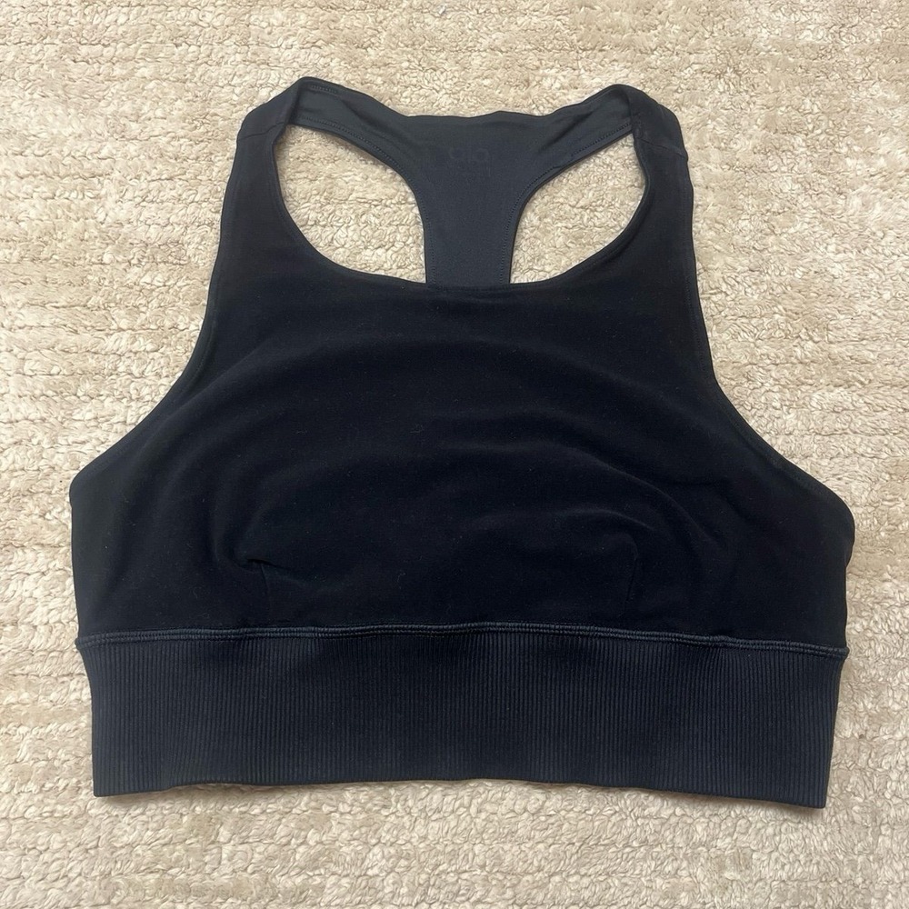 Yoga Alosoft High Neck Sports Bra size large